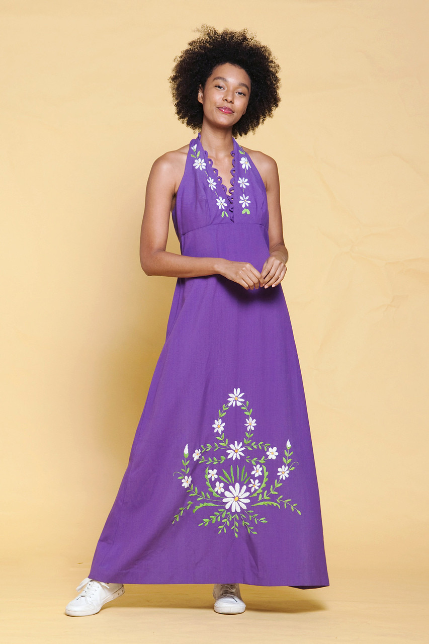 Violet Empire Dress